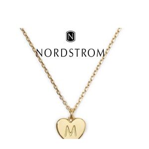 ⭐️🌟 NEW NWT Kate Spade Women's Initial Here M Pendant Necklace